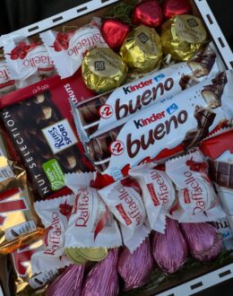Фото з відгуку покупця про Подарунковий набір бокс для неї “Chocolate Romance Collection” №315