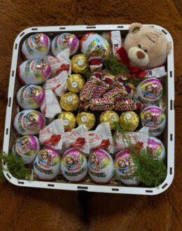 Фото з відгуку покупця про Подарунковий набір бокс для неї “Teddy Happiness Box” №295