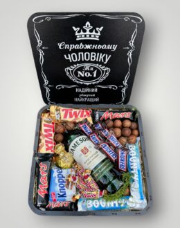 Подарочный набор бокс для него "Jameson's Sweet Reserve" №333