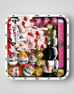 Подарочный набор бокс для нее "Sparkling Chocolate Celebration" №312