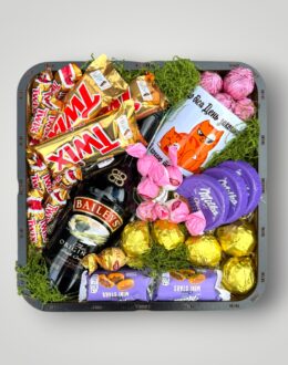 Подарочный набор бокс для нее "Luxury Baileys Sweets" №358