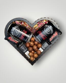 Подарочный набор бокс для него "Jack & Cola Sweet Heart" №316