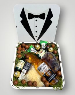Подарочный набор бокс для него Jameson & Corona Deluxe" №335