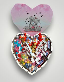 Подарочный набор бокс для нее "Chocolate Love Mix" №306