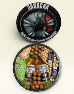 Подарочный набор бокс для него "Beer & Nut Delight" №365