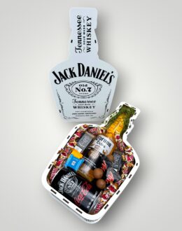 Подарочный набор бокс для него "Gentleman's Beer & Whiskey Box" №308