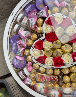 Фото з відгуку покупця про Подарунковий набір бокс для неї «Golden Love Collection» №158