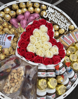 Фото з відгуку покупця про Подарунковий набір бокс для неї “Golden Rose Elegance” №290