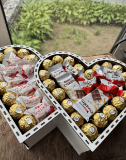 Фото з відгуку покупця про Подарунковий набір бокс для неї “Love Is Sweet” №287