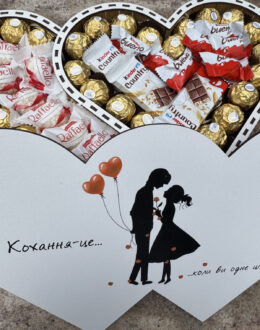 Фото з відгуку покупця про Подарунковий набір бокс для неї “Love Is Sweet” №287
