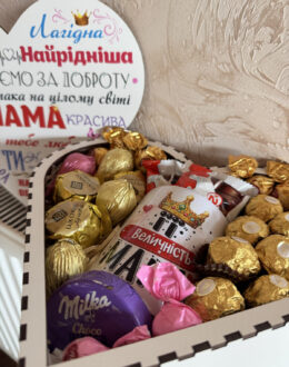 Фото з відгуку покупця про Подарунковий набір бокс для мами “Mom’s Luxury Box” №276