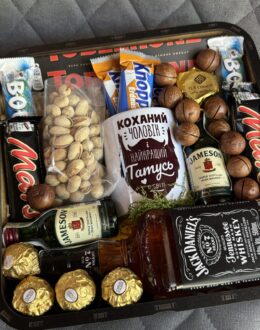 Фото з відгуку покупця про Подарунковий набір бокс для нього “Prestige Man Box” №331
