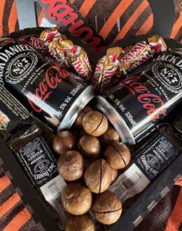 Фото з відгуку покупця про Подарунковий набір бокс для нього “Jack & Cola Sweet Heart” №336
