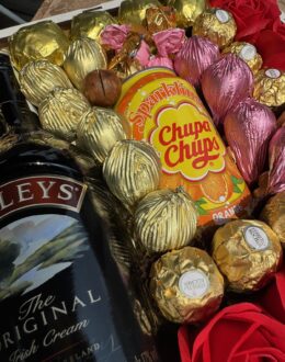 Фото з відгуку покупця про Подарунковий набір бокс для неї “Baileys Rose Collection” №341
