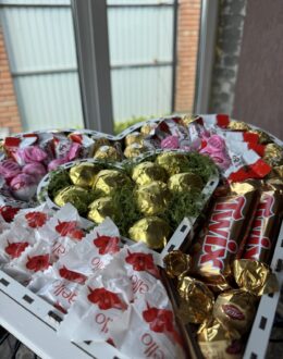 Фото з відгуку покупця про Подарунковий набір бокс для неї “Romantic Sweet Harmony” №344