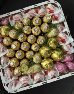 Фото з відгуку покупця про Подарунковий набір бокс для неї “Royal Sweet Harmony” №332