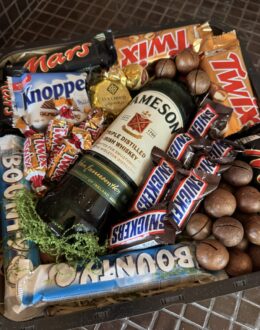 Фото з відгуку покупця про Подарунковий набір бокс для нього “Jameson’s Sweet Reserve” №333