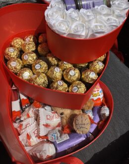 Фото з відгуку покупця про Солодкий подарунок “ChocoLove Box” №57