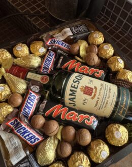 Фото из отзыва покупателя о Подарочный набор бокс для него “Jameson Golden Reserve” №375