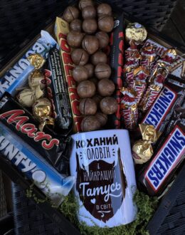 Фото из отзыва покупателя о Подарочный набор бокс для него “Chocolate Whiskey Mix” №376