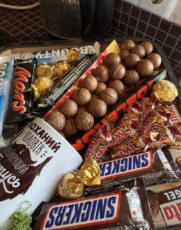 Фото из отзыва покупателя о Подарочный набор бокс для него “Chocolate Whiskey Mix” №376