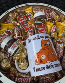 Фото из отзыва покупателя о Подарочный набор бокс для нее “Golden Chocolate Mood” №379