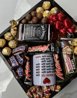 Фото из отзыва покупателя о Подарочный набор бокс для него “Jack’s Chocolate Reserve” №380